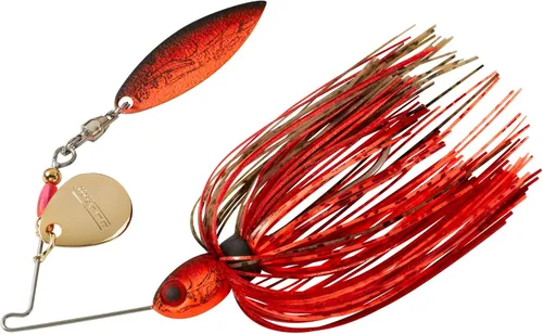 Booyah Pond Magic Señuelo de pesca de róbalo con hoja giratoria para aguas pequeñas Nido Bobber