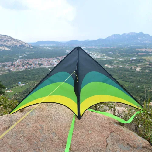Miniatura 2 de Mint's Colorful Life - Cometa Delta para niños y adultos, cometa extremadamente fácil de volar, las mejores cometas para principiantes