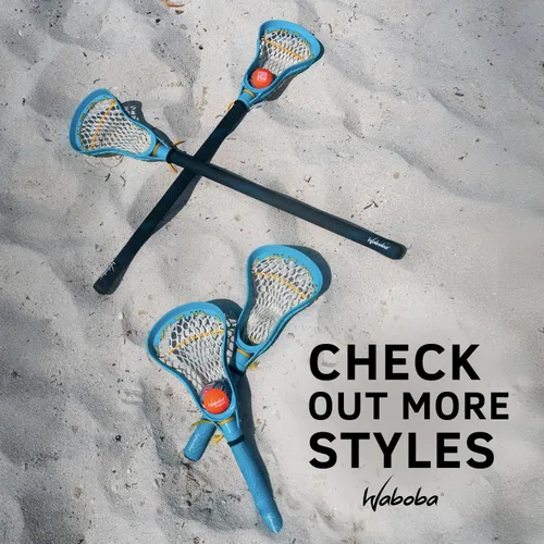 Miniatura 6 de Waboba Mini juego de lacrosse de agua divertido para juegos de playa y juegos de piscina, viene con una pelota de rebote de agua original