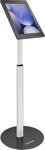 Miniatura 9 de AboveTEK Soporte de piso antirrobo para iPad, soporte de tableta de quiosco de seguridad robusto, soporte seguro ajustable en altura con mecanismo