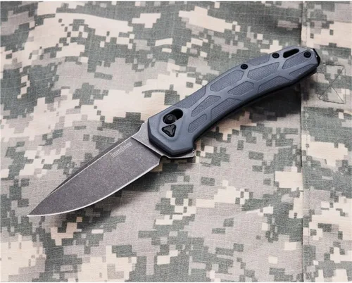 Miniatura 7 de Cuchillo de bolsillo Kershaw Covalent, cerradura DuraLock, mecanismo de apertura KVT con hoja de punta en gota, tamaño mediano para uso diario