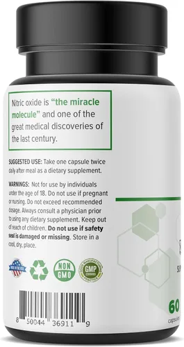 Miniatura 3 de Real Science Bowel Miracle - Suplemento de apoyo intestinal para comodidad digestiva y bienestar intestinal, con Vinitrox, GABA y vitaminas