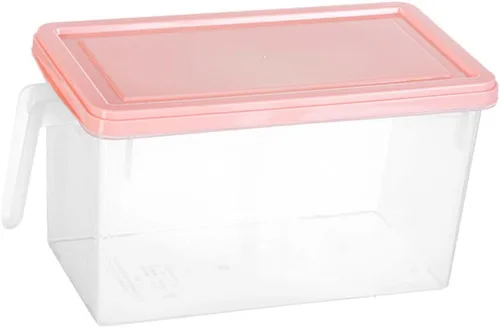 Miniatura 4 de UPKOCH Contenedores de almacenamiento de cocina Tapas Contenedores de refrigerador Caja de plástico Pp Material Almacenamiento fresco Organiza tus