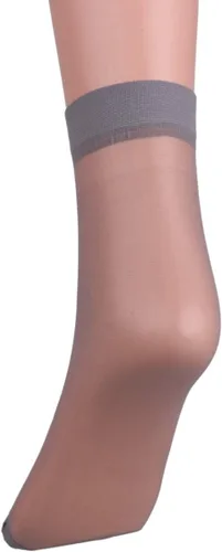Miniatura 2 de iiniim 3 pares de calcetines delgados para hombre, de seda, transparentes, hasta el tobillo, elásticos, frescos para el verano