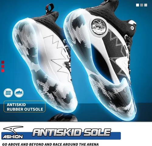 Miniatura 6 de ASHION Zapatos de baloncesto antideslizantes para niños