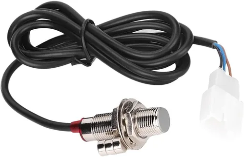 Aramox Cable del velocímetro de la motocicleta de Digitaces, sensor del odómetro del tacómetro con 3 imanes