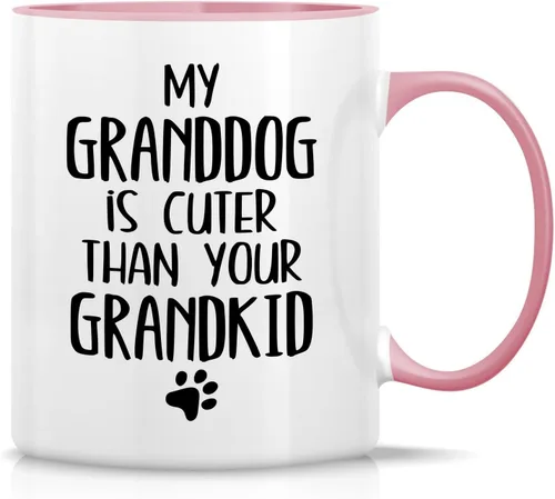 Miniatura 13 de Retreez - Taza divertida con texto en inglés "Funny Cute Golden Retriever Don't Stop Retrievin' Dog Lover", 325 ml, tazas de café de cerámica
