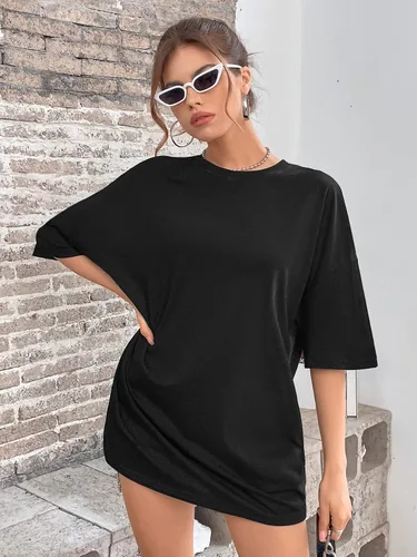Miniatura 2 de SOLY HUX Women's Oversized T Shirts Graphic Tees Casual Vintage Summer Tops Half Sleeve Shirts