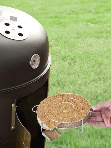 Miniatura 2 de Generador de humo frío para parrilla de barbacoa o ahumador, polvo de madera, ahumado caliente y frío, quemador de carne de salmón, generador