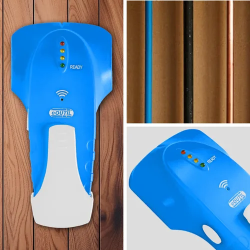 Miniatura 4 de Escáner de pared con buscador de pernos, sensor detector de madera y metales para pared de 3/4 de pulgada de grosor (Bule)