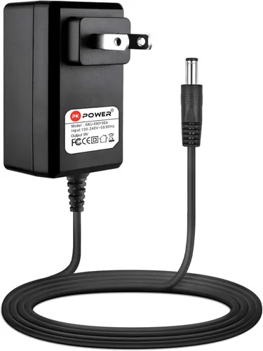 PKPOWER - Adaptador de 9 V CA CC para pedales de guitarra estándar Boss, fuente de alimentación para Boss Roland GT-10 GT-10B BCB-60 BR-80 BR-800