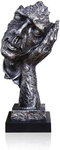 Miniatura 7 de Lependor Decoraciones de escritorio abstractas y creativas, estatuas de pensador, estatuas y esculturas para la decoración del hogar y la sala