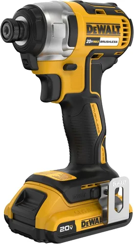 Miniatura 5 de DEWALT Atornillador de Impacto 20V MAX, 1/4 Pulgada, Batería y Cargador Incluidos (DCF787D1)