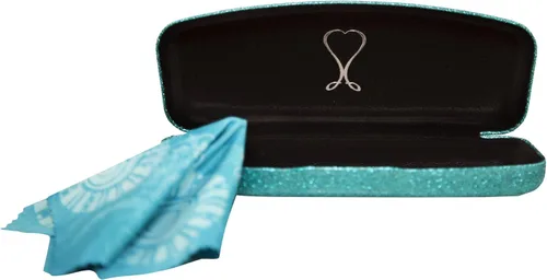 Miniatura 28 de La original e impresionante caja de gafas de concha dura, para mujer, de Spunky Soul Recubierto por un suave brillo Paño de limpieza