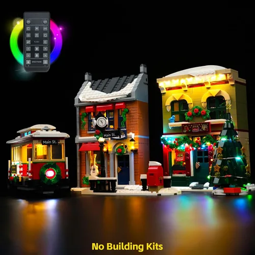 Miniatura 2 de BrickBling Luz LED - Compatible con Lego 10308, idea de regalo - Versión de control remoto