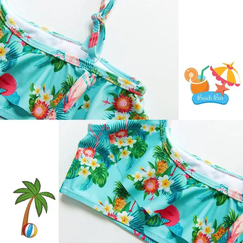 Miniatura 5 de Trajes de baño de una pieza para niñas, traje de baño para playa y piscina