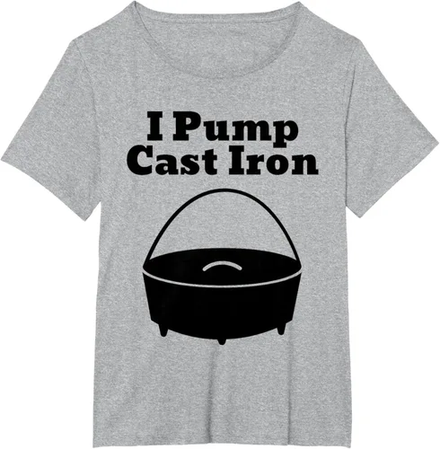 Miniatura 84 de I Pump - Camiseta de hierro fundido para cocinar al horno holandés