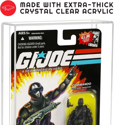 Miniatura 6 de EVORETRO Estuche Protector de Exhibición de Figuras de Acción Compatible con Star Wars, Marvel Legends, Figuras de Acción con Tarjeta GI-Joe de 3.75