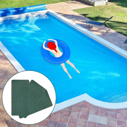 Miniatura 6 de Honoson Kit de parche para cubierta de seguridad para piscina, kit de reparación de cubierta de seguridad para piscina, parche autoadhesivo de malla