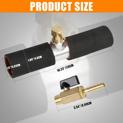 Miniatura 6 de Kit de instalación de tanque de combustible diésel auxiliar compatible con Ford 1999-2019 compatible con Ram 1999-2012 compatible con Colorado