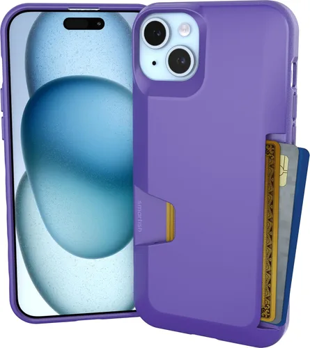 Miniatura 96 de Smartish - Funda tipo cartera para iPhone 11, diseño de cartera volumen 1 [delgada + protectora] con tarjetero - probada para caídas con ranura