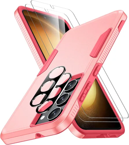 Miniatura 43 de SPIDERCASE Funda para Samsung Galaxy S22, [protección contra caídas de grado militar de 10 pies], paquete de 2