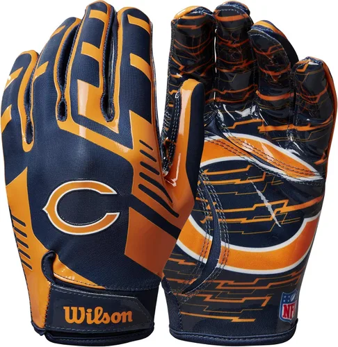 Miniatura 29 de Wilson NFL - Guantes de fútbol americano con ajuste elástico, tallas para jóvenes y adultos