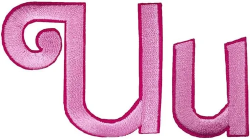 Miniatura 11 de Letras cursivas rosa bordadas, parches para planchar, apliques para ropa, vestido, sombrero, vaqueros, costura, alfabeto, letra (Aa-Zz), accesorio Bb