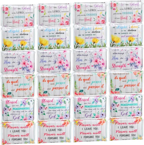 Miniatura 21 de 24 paquetes de pañuelos de bolsillo de tamaño viaje, paquetes delgados de 3 capas de bolsillo de tamaño monedero, pañuelos de bolsillo para viajes