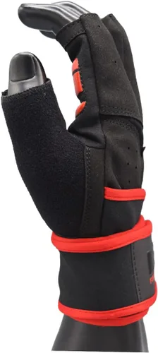Miniatura 8 de MRX - Guantes de levantamiento de pesas para hombres, guantes de entrenamiento para hombre, guantes de levantamiento de muñeca, guantes de gimnasio