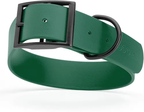 Miniatura 23 de Dogline Biothane - Collar impermeable para perro con hebilla de liberación rápida, resistente cincha de nailon recubierta con resistente y a prueba