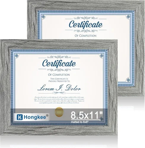 Miniatura 8 de Hongkee - Juego de 2 marcos de fotos, HK042515-MD5.5X8.5-BK(2PK)