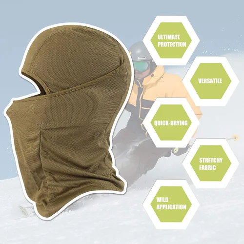 Miniatura 3 de Pasamontañas ajustable, resistente al viento, protección UV