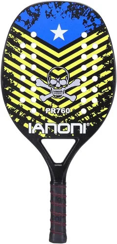 Miniatura 8 de IANONI Raqueta de tenis para playa con agarradera de fibra de carbono, con espuma de memoria. PR730