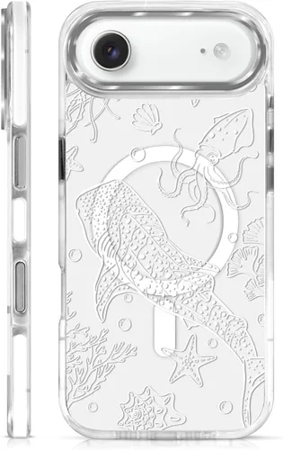 Miniatura 63 de Funda para iPhone 13/14 [compatible con Magsafe], funda magnética transparente de silicona a prueba de golpes con patrón de versículos de la Biblia