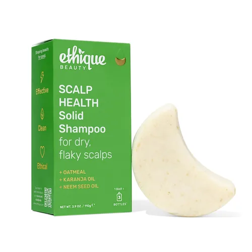 Miniatura 13 de Ethique - Professor Curl - Barra de champú para cabello rizado; define los rizos con manteca de karité, libre de plástico, vegano, sin crueldad