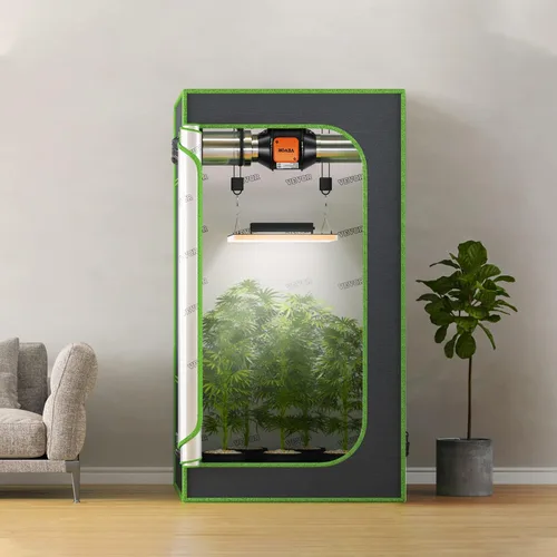 Miniatura 8 de VEVOR Ventilador de conducto en línea, 4 pulgadas 205 CFM con controlador de humedad y temperatura, ventilador silencioso de ventilación con motor
