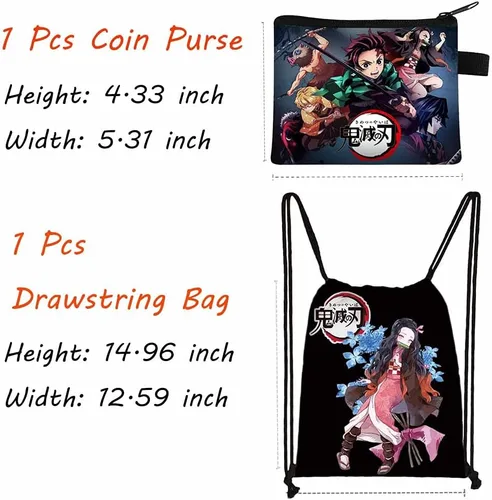 Miniatura 2 de Demon Slayer - Bolsa, Negro B, M