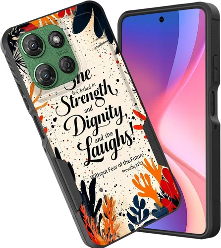 Miniatura 17 de Funda protectora para Motorola Moto G Stylus 5G 2025/Moto G Stylus 5G 2026, funda protectora híbrida de doble capa resistente a prueba de golpes