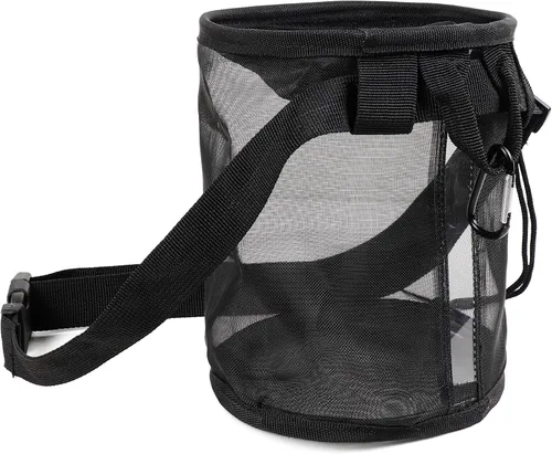 Pequeño hábitat de mariposa, jaula de malla para insectos, recinto de oruga, jaula de terrario para insectos portátil con clip y correa, 5.5 x 6.7