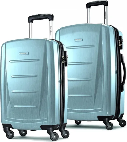 Miniatura 181 de Samsonite Winfield 2 Equipaje rígido con ruedas giratorias, Azul profundo, Juego de 3 piezas (20/24/28)