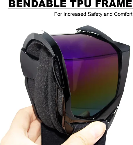 Miniatura 4 de Gafas de motocross para motocicleta, ATV, motocross, equitación, todoterreno, adultos, hombres, mujeres, jóvenes, niños