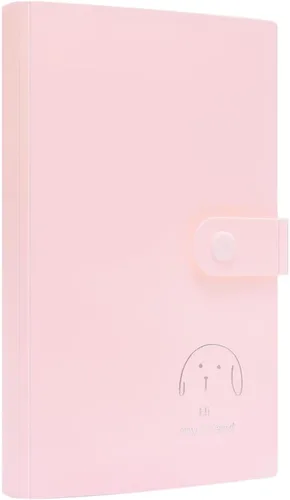 Kpop - Carpeta para tarjetas fotográficas, 168 bolsillos sin PVC, libro de soporte para tarjetas fotográficas Kpop, álbum portátil para tarjetas