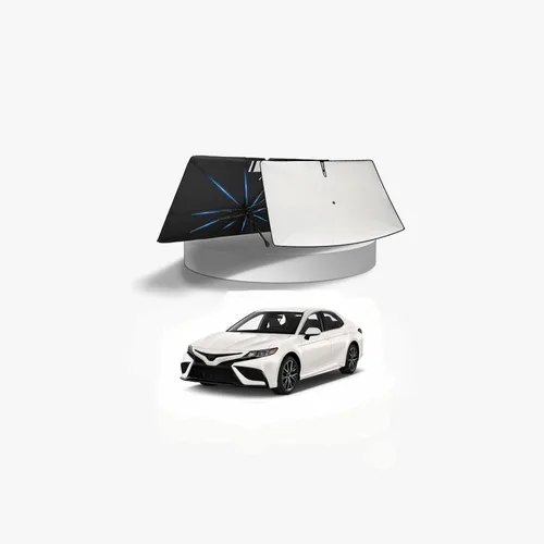 Miniatura 187 de KUST Parasol para parabrisas para Audi Q8 2019-2023 2024 2025 2026, accesorios de ventana, parasol plegable, bloquea los rayos UV, mantiene