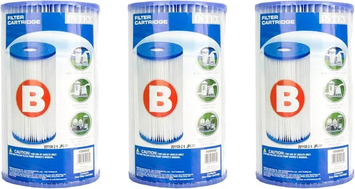 Miniatura 13 de Intex 29005E - Cartucho de bomba de filtro de material Dacron fácil de limpiar, 29005E para piscina, tipo B, (paquete de 2)