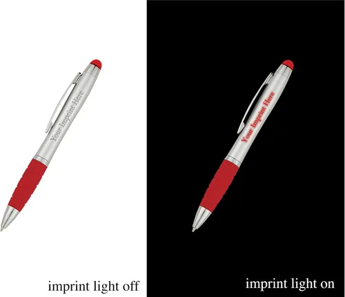 Miniatura 4 de Express Pencils Juego de regalo personalizado de bolígrafo, paquete de 2 bolígrafos iluminados con caja de regalo, bolígrafo de lujo grabado
