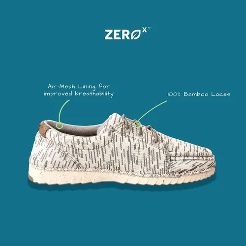Miniatura 3 de Twisted X Tenis casuales Zero-X para niños, zapatos de lona sin cordones para niños y niños pequeños, Marrón, 0 Little Kid