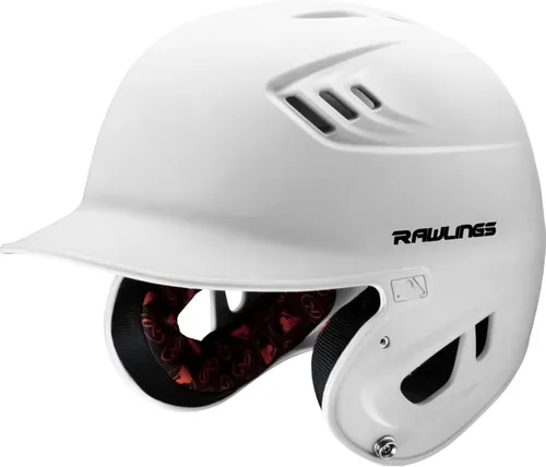 Miniatura 10 de Rawlings Casco de bateo de béisbol R16 Velo Mate Tamaños JR y SR Varios colores Grafito mate