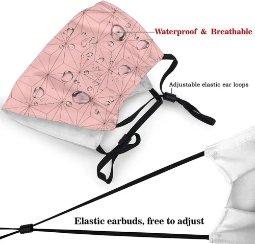 Miniatura 6 de Aisquw Shinobu Kocho Men WomenS Face Mask Filter Washable Dust-Proof Face Cover Balaclava Reusable