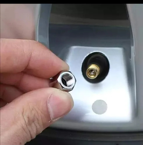 Miniatura 6 de XDG 4 cubiertas de polvo para llantas de llantas de aleación de zinc cromadas para Chevy Camaro Ford (plateado)